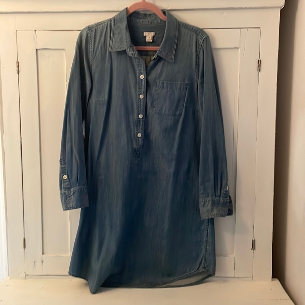 JCrew Chambray Dress
